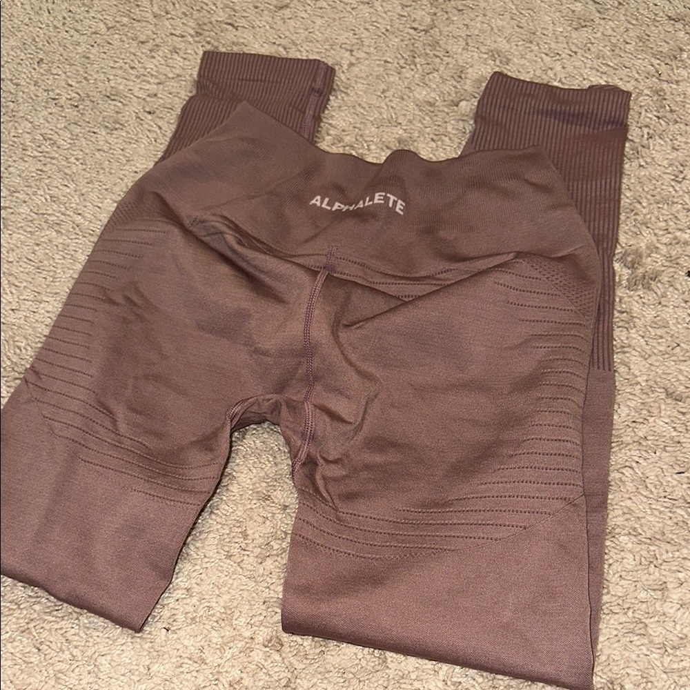 Mauve Alphalete leggings